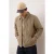 TRENDYOL MAN Heren Beige Effen Lang Regular fit Winter Jassen
