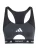 ADIDAS PERFORMANCE Sport bh  grafiet / zwart / wit