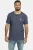 Jan Vanderstorm gestreept oversized T-shirt BENKT Plus Size blauw