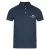 Aquascutum London marineblauw poloshirt met opvallend logo