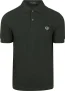 Fred Perry Polo M6000 Donkergroen T50