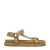 PS Poelman Mag suède sandalen cognac