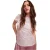 Ted Baker Dames/Dames Metallic Strepen Slim T-shirt (Lichtroze)