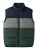 NAME IT Bodywarmer ‘NKMMYLANE’  donkerblauw / lichtgrijs / donkergroen