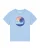 Watapparel Shirt ‘ Sunset Rainbow ‘  lichtblauw / gemengde kleuren
