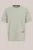 WE Fashion – Heren regular fit T-shirt met print – Regular fit – Grijsgroen – Katoen –