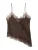 MANGO Top ‘Tity’  chocoladebruin