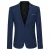 Klassieke marineblauwe blazer Blazer met twee knopen