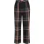 King Louie Celia pants sera check black
