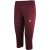 Asics 3/4 dames legging bordeauxrood