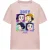 K-Pop Demon Hunters Dames Huntrix Zoey Chibi Regular T-Shirt (Poeder Roze)