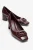 Velora Gesp Vierkante Neus Blokhak Pump (Dames)