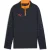 Puma Kinder-top met kwartritssluiting van drillstof (Marine / Rood)