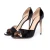 Gianvito Rossi Zwarte lakleren sandalen