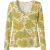 Top met V-hals en lange mouwen in paisleyprint, gemaakt van zachte jersey.