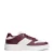 Tommy Hilfiger leren sneakers roodbruin/wit