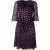 LK Bennett Rosette Midi Dress Sloane Blue