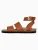 Bayton Sandalen met riem ‘Soria’  camel / bruin