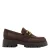 Graceland chunky suèdelook loafers – bruin