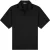 Malelions Men Emblem Seersucker Buttonless Polo | Black