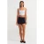 Hoge Taille Denim Minirok