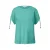 T-shirt met vlamdraadstructuur en plooien dames s.Oliver