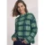 Shirt met lange mouwen, col en patroon