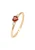 ELLI Ring  goud / rood