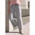 Street One Studio Dames Cropped jeans met wijde pijpen in een Loose Fit in Grijs