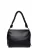 Isabella Rhea Zwart Rundleer Tas