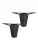 HOM Slip ‘ Plumes ‘  zwart