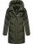 Ragwear Wintermantel ‘Avelin’  donkergroen