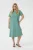 Jurk A-shape Teal blue