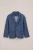 WE Fashion – Jongens regular fit blazer met stretch – Regular fit – Donkerblauw –