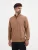 Merso Merino Zip Up 100% Merino Tuscan Camel