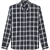 The Kooples Chemise Manches Longues Et Poches A Carreaux Navy Ecru