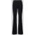 CAMBIO Bootcut stoffen broek met zijzakken