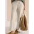 Cecil Dames High Waist broek met wijde pijpen in Loose Fit in Beige