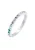 ELLI Ring ‘Rainbow’  smaragd / lichtlila / lichtroze / zilver