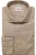 Seidensticker Smart Casual Overhemd zand, Effen