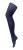Sock Snob Dames80 denier ondoorzichtig patroon panty’s – Kabelblauw