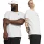 Puma Heren T-shirt met klein logo, normale pasvorm (Poema Wit)