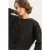 Geweven Crew Neck Lange Mouwen Sweatshirt