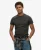 Superdry Mannen Essential T-shirt van Biologisch Katoen met Logo Zwart
