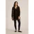 White Stuff Loral Stud Mary Jane Pure Black