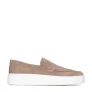 PS Poelman suède loafers taupe