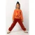 Noppies kids corduroy wide leg casual broek brique