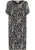 usha FESTIVAL Zomerjurk  zwart / wit