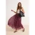 TRENDYOLMİLLA Dames Roze Bloemen Maxi Skater Rokken