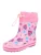 BECK Regenlaarzen ‘Glückskäfer’  blauw / hemelsblauw / pink / rosa / zwart